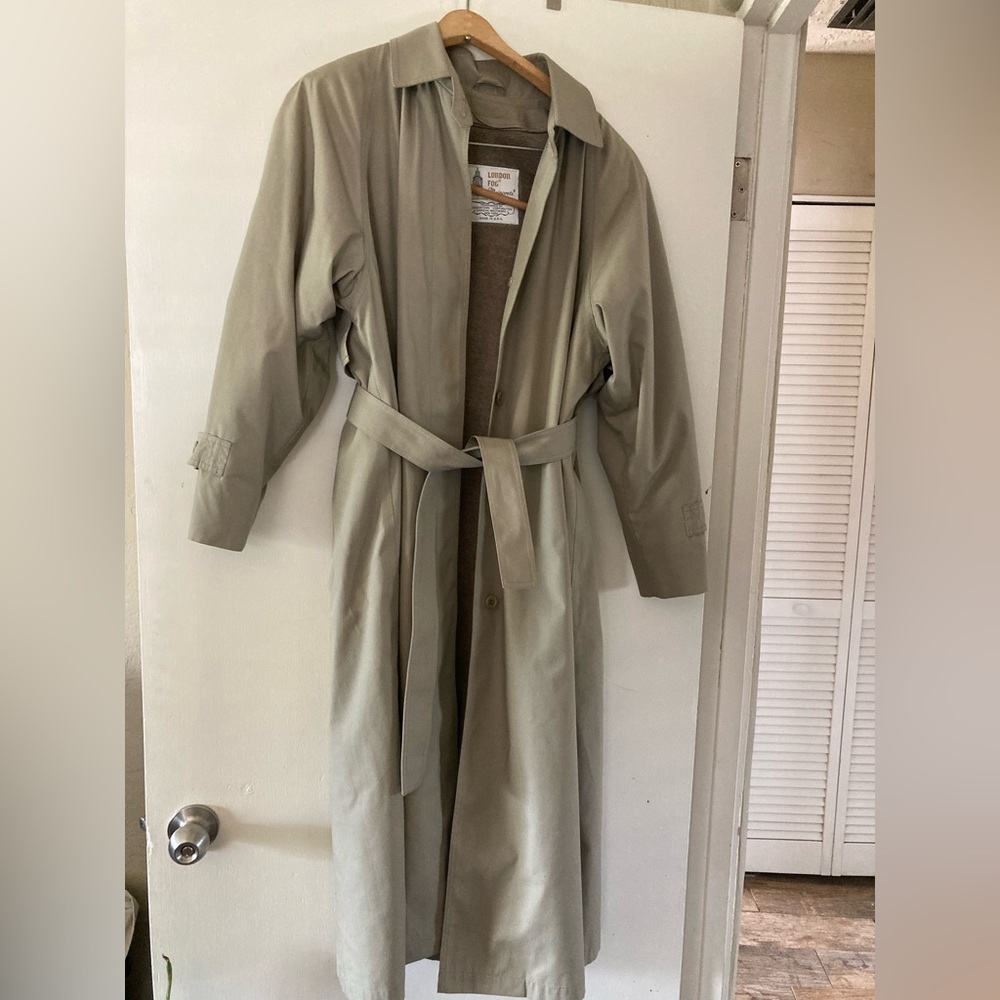 London Fog vintage trenchcoat